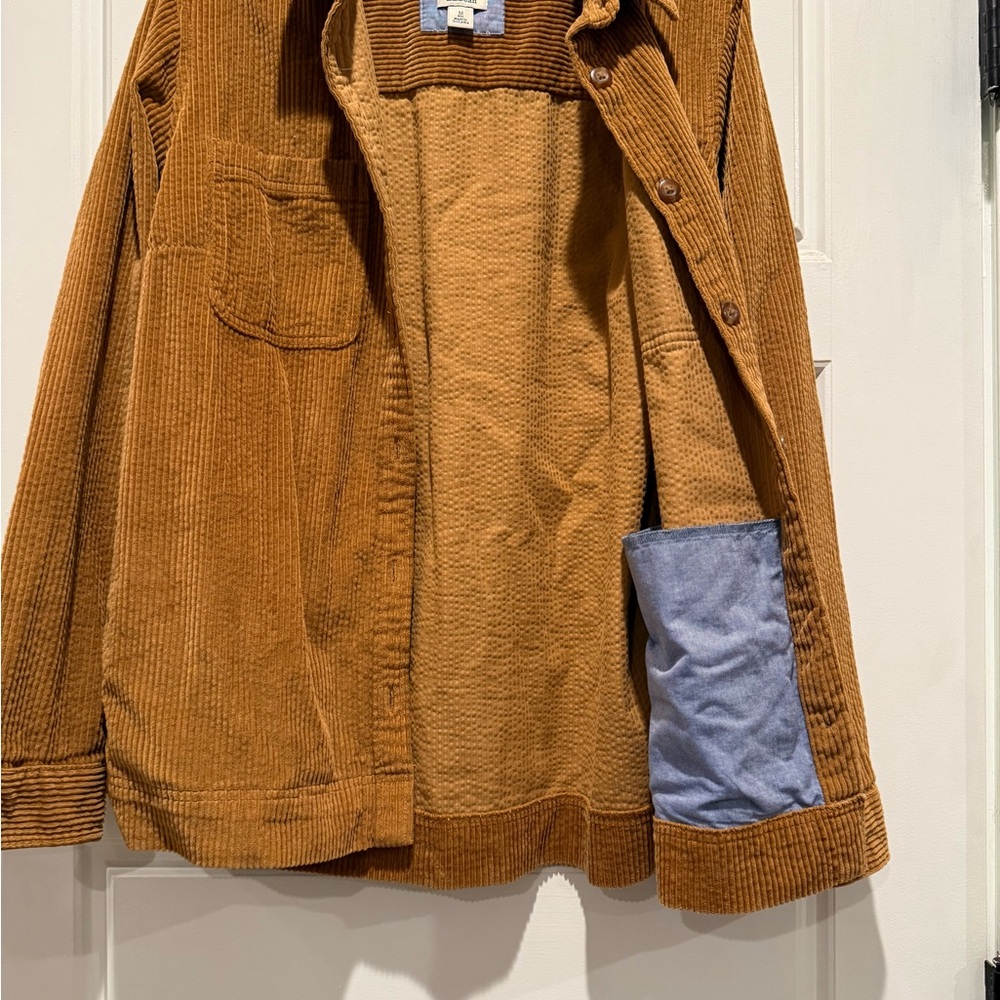 L.L. Bean Tan Corduroy Shacket - Picture 2 of 4